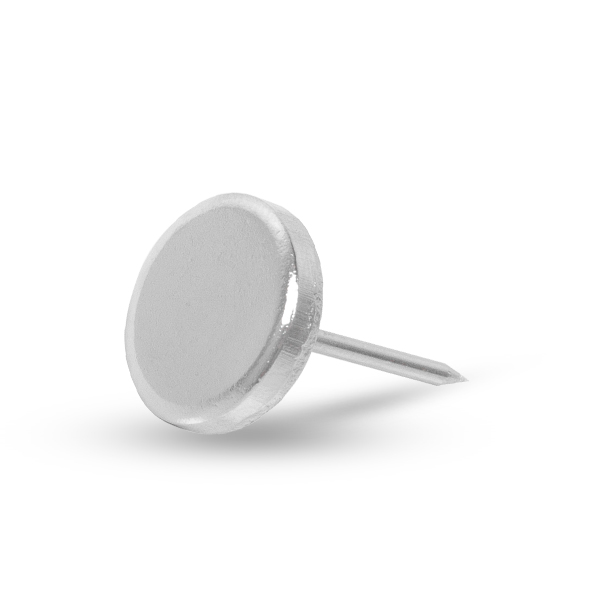 Pin 16mm Smooth Pin Swivel Head Metal image 1