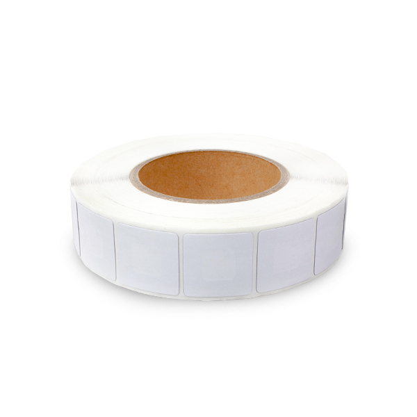 Labels RF 8.2 MHZ 31X31mm - Plain - Roll of 1000 image 1