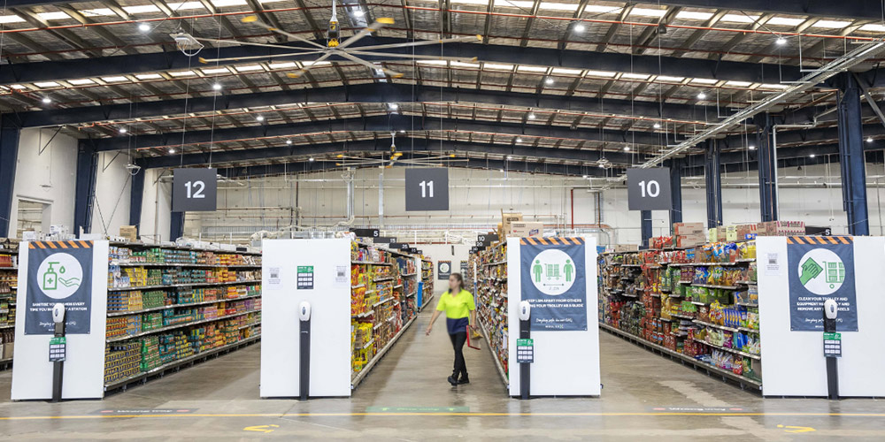 The online shift – Woolworths