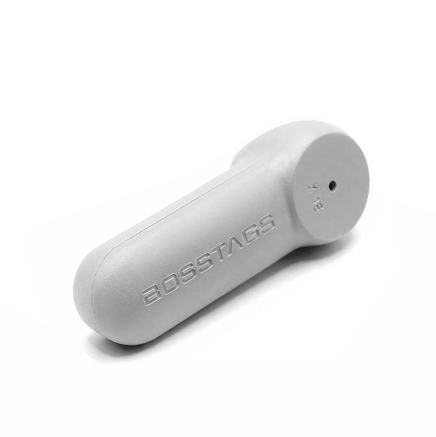 PRICED TO CLEAR. BossTag X18 Grey Mini Security Tag for Superlock Detacher (100 units) image 1
